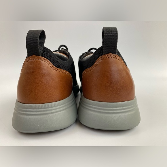 Johnston & Murphy AMHERST Knit U-Throat Shoe, Men's US Size 8M, Black (NWB) - Picture 5 of 11